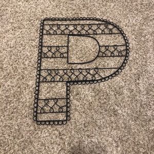 Pottery Barn Wired Letter “P”